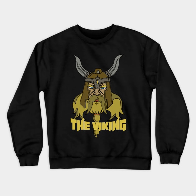 The Viking Warrior Crewneck Sweatshirt by RiyanRizqi